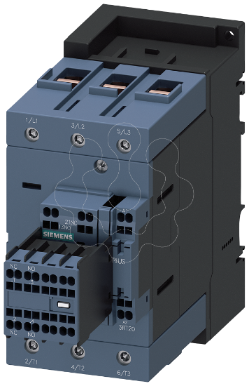 Imagem de Contator, AC-3e, 37kW/400V, CC 110V, 2NA+2NF, de 3 polos