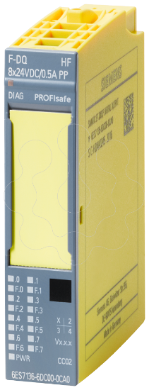 Imagem de 6ES7136-6DC00-0CA0 ET200SP: 8x FDQ 24VDC FAILSAFE