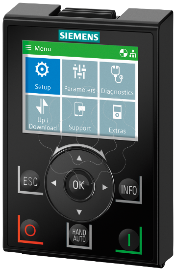 Imagem de SINAMICS Intelligent Operator Panel IOP 2, IP55 / UL Type 12