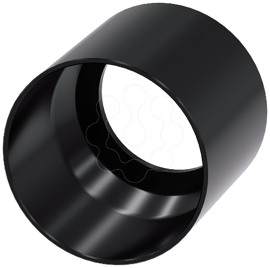 Imagem de Colar de protecao para botao de pressao, interruptor com manipulo, 360?, preto