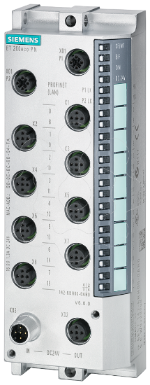 Imagem de SIMATIC ET 200eco, com 8 entradas analogicas 4 U/I + 4 RTD/TC