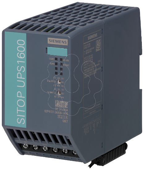 Imagem de Alimentacao de corrente sem interrupcao SITOP UPS1600, 24 V CC/40 A com USB