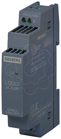 Imagem de LOGO limitador da corrente de ligacao 1AC 100 240 V/5 A