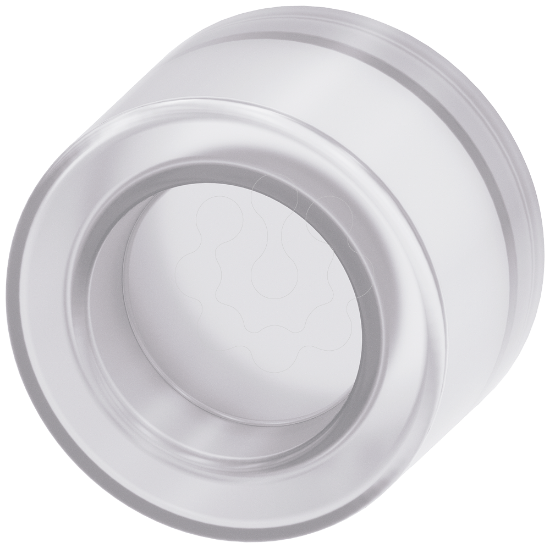 Imagem de Cobertura de protecao sem silicone para botao de pressao plano, transparente