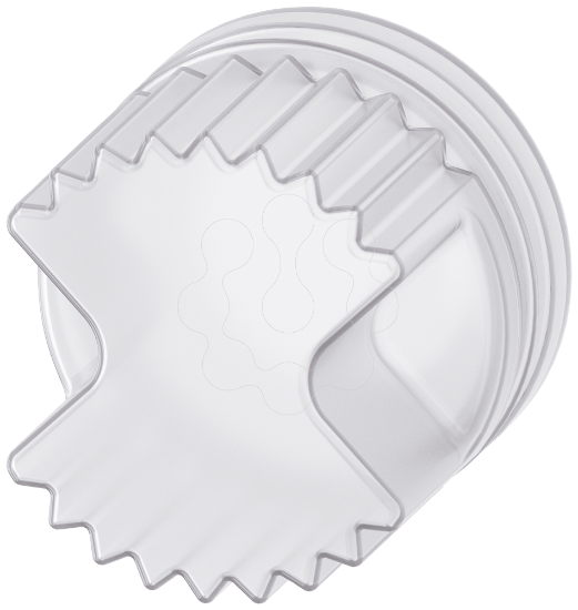 Imagem de Cobertura de protecao sem silicone para manipulo curto, transparente