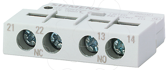 Imagem de Interruptor auxiliar, em posicao transversal, 2NA para chave de potencia, S00-S3