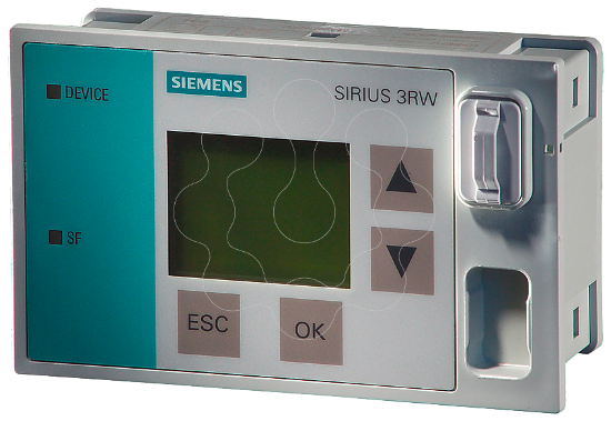 Imagem de Modulo de comando e de visualizacao externo para Arrancador suave 3RW44