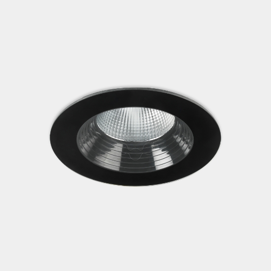 Imagem de Downlight IP66 Dako Fixed o175mm LED 20 Branco quente - 3000K ON-OFF Preto 1821lm