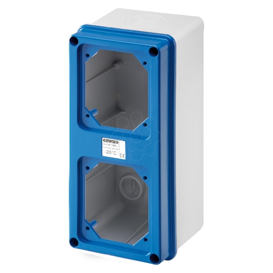 Imagem de Caixa de Parede 2 Paineis Frontais IP67