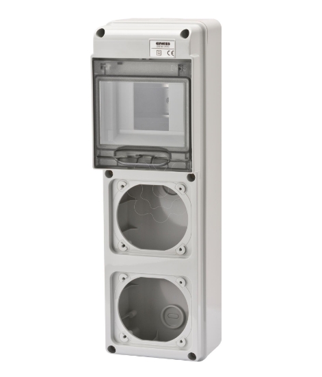 Imagem de Quadro Q-DIN 5M 2 Bases 16A IP65