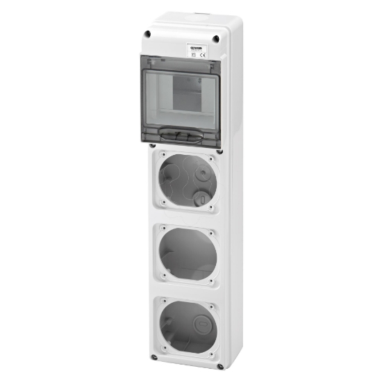 Imagem de Quadro Q-DIN 5M 3 Bases 16A IP65