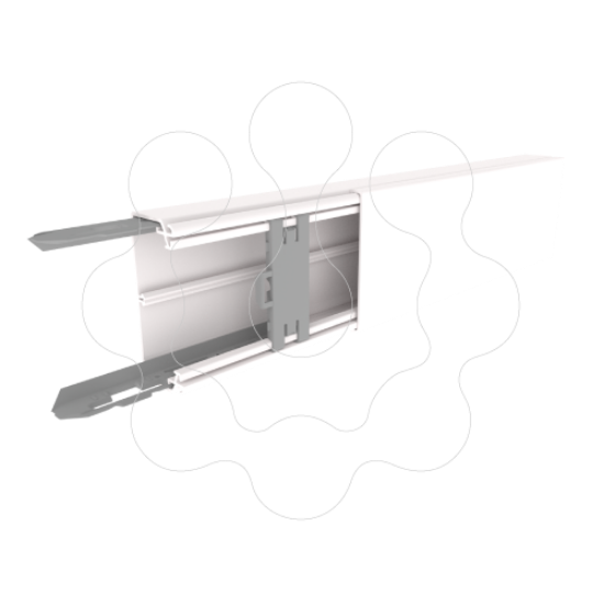 Imagem de 73 Calha branco 40x90 U23X