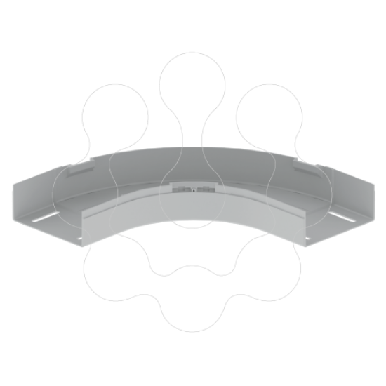 Imagem de 66 Curva plana 90° cinzento 60x150 U23X