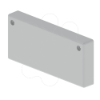 Imagem de 66 Tampa final cinzento 60x150 U23X