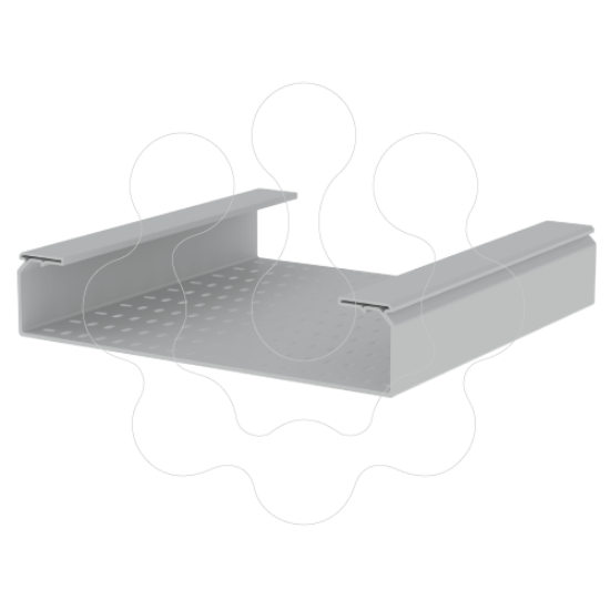 Imagem de 66 Caminho de cabos perfurado cinz. 100x500 U23X