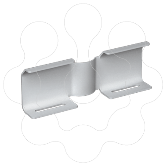 Imagem de 66 Articulacao horizontal cinzento 100 U24X