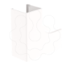 Imagem de 31 Angulo plano branco 35X35 U24X