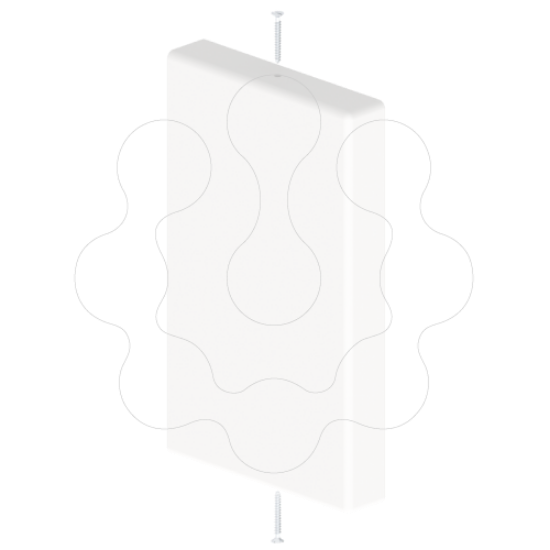 Imagem de 31 Tampa final branco 60x100 U24X