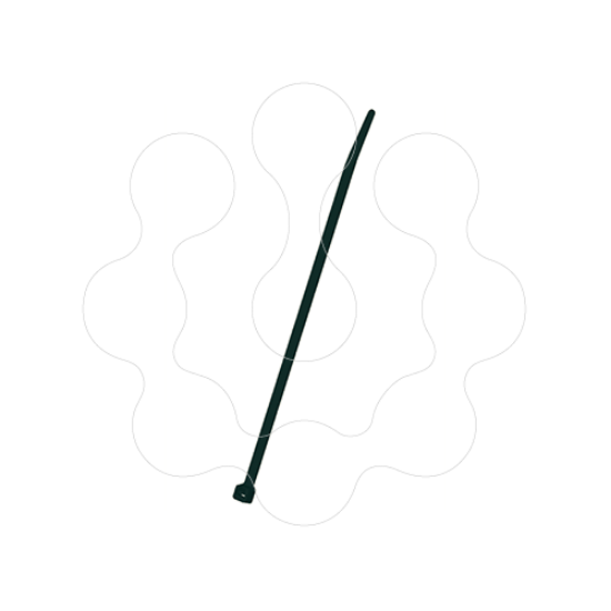 Imagem de 22 Bracadeira para uso exterior preto 4,8x530 U61X