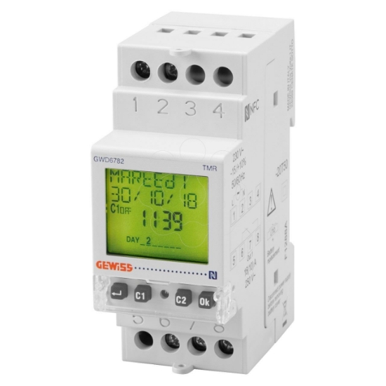 Imagem de INT.HORARIO SEMANAL DIGITAL 1C 2M