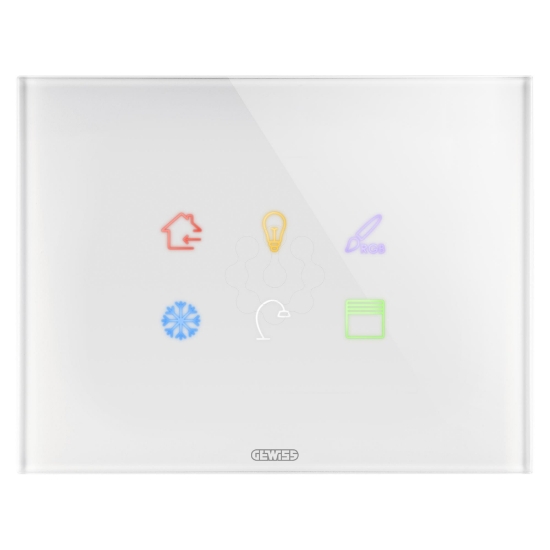 Imagem de PLACA ICE TOUCH KNX SIMB. INTERC.B.